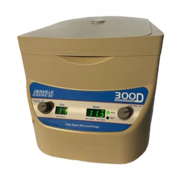 Denville Scientific 300D Digital Microcentrifuge +24 Tube Angle rotor 13300 RPM