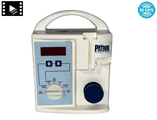 Ross Abbott Patrol Enteral Flexiflo Tube Feeding Portable Pump w/ IV Pole Clamp