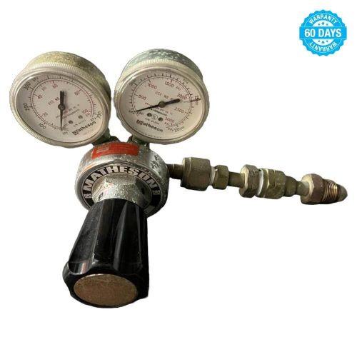 Matheson Model 8-350 Gas Regulator Dual Gauge 3000 PSI