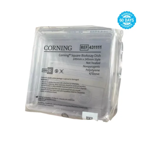Corning 431111 Sterile 245 x 245mm Square BioAssay Culture Dish