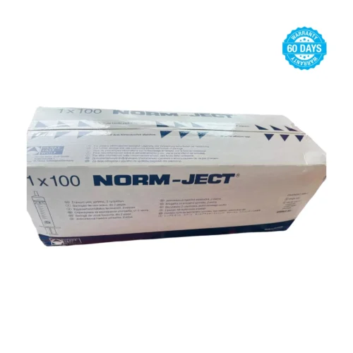 Norm-Ject 4100-X00V0 Plastic Syringe, 10 Ml, 9 boxes of 100 units each