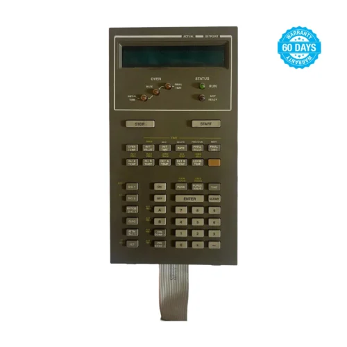 Agilent HP 5890 Gas Chromatograph Display and Keypad Panel