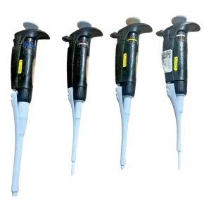 Gilson Pipetman Ultra Electronic Pipette Set