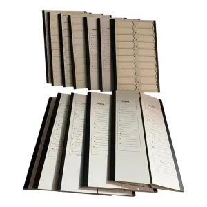 20-Place Microscope Slide Storage Folder