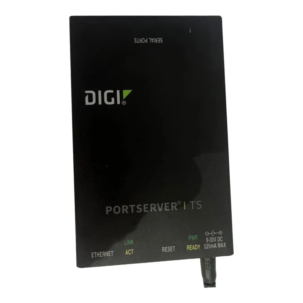 Digi PortServer TS 1 Device Server RJ-45 Network Serial Adapter 70002041 with Charger