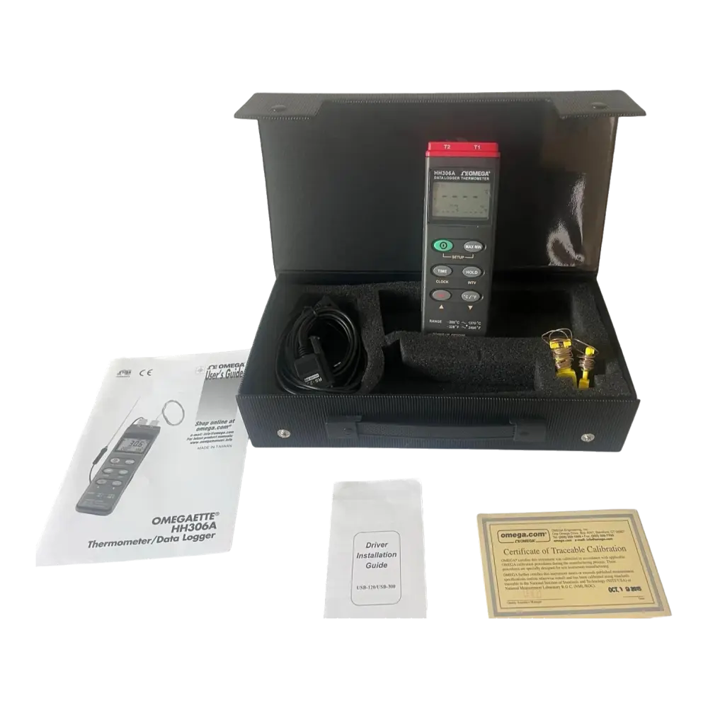 Omega HH306A Data Logger Thermometer