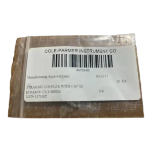 Cole-Parmer Masterflex 40703-00 Quick-Disconnect Fitting