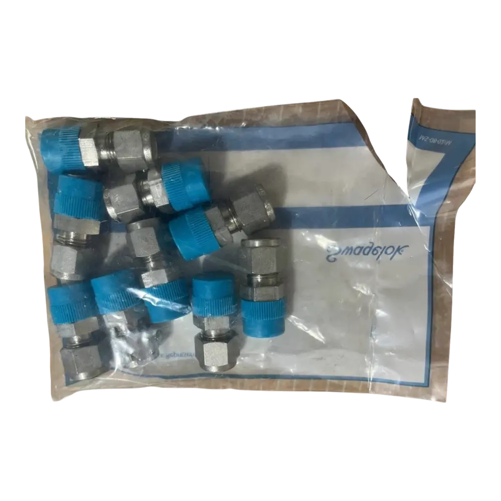 Swagelok SS-600-1-6 Straight Tube Adapter (Qty 9)
