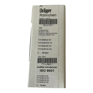 Draeger 8101751 Formaldehyde Gas Detection Tubes Box of 10