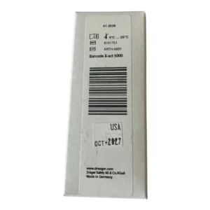 Draeger 8101751 Formaldehyde Gas Detection Tubes Box of 9
