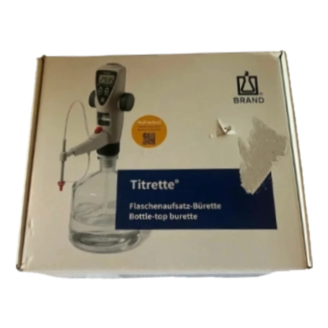 Brand Titrette 25ml Digital Bottle-Top Burette 4760151