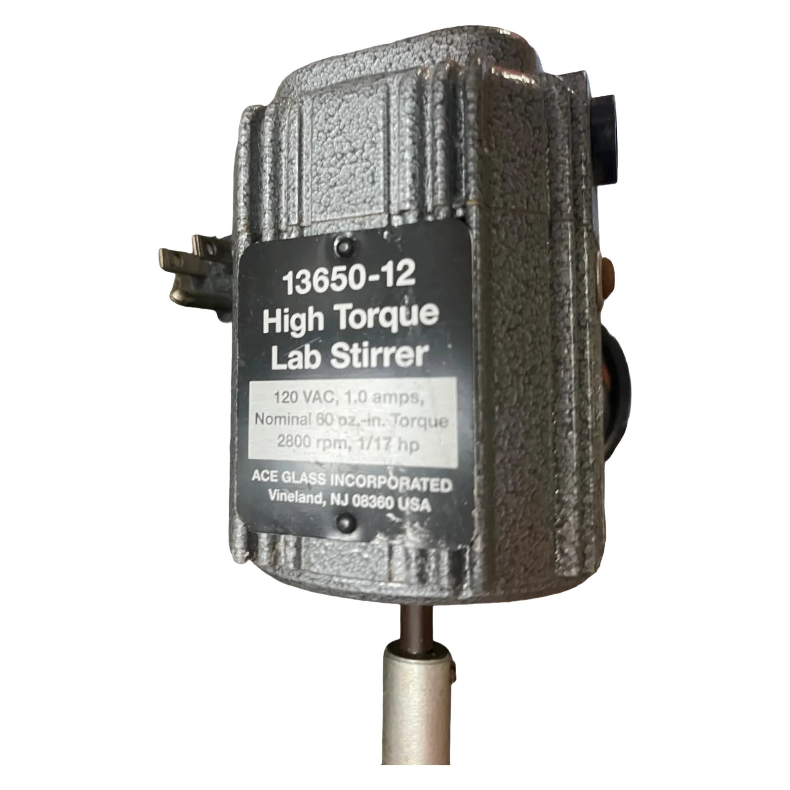Ace Glass 13650-12 High Torque Laboratory Stirrer Motor - Image 4