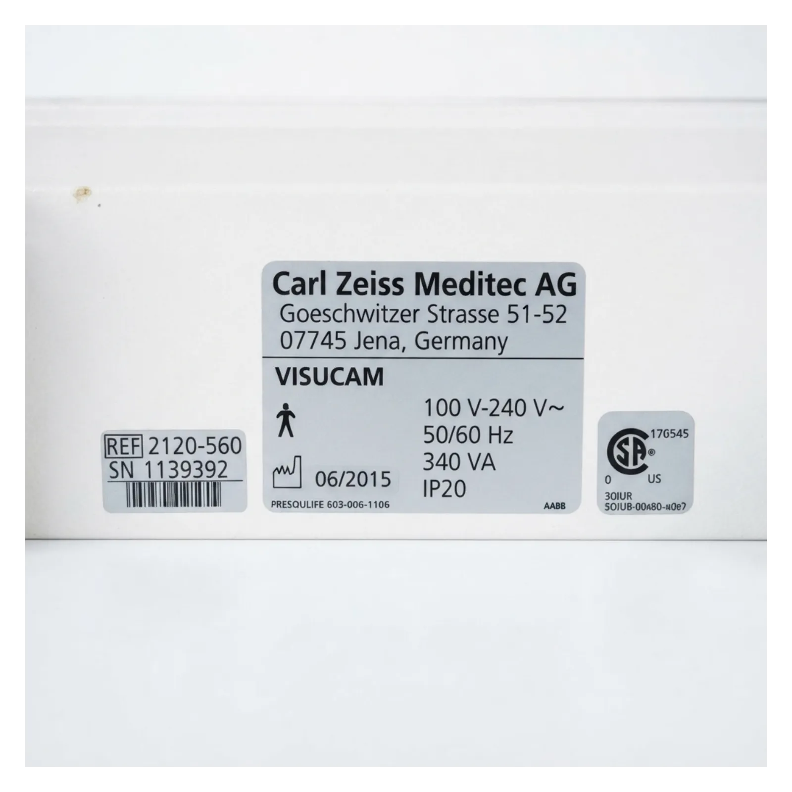 Carl Zeiss VISUCAM PRO NM Retinal Fundus Camera For Parts - Image 5