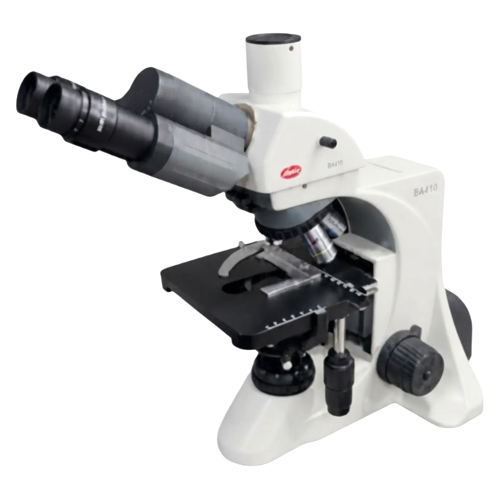 Motic BA410E Trinocular Compound Microscope 4X-100X