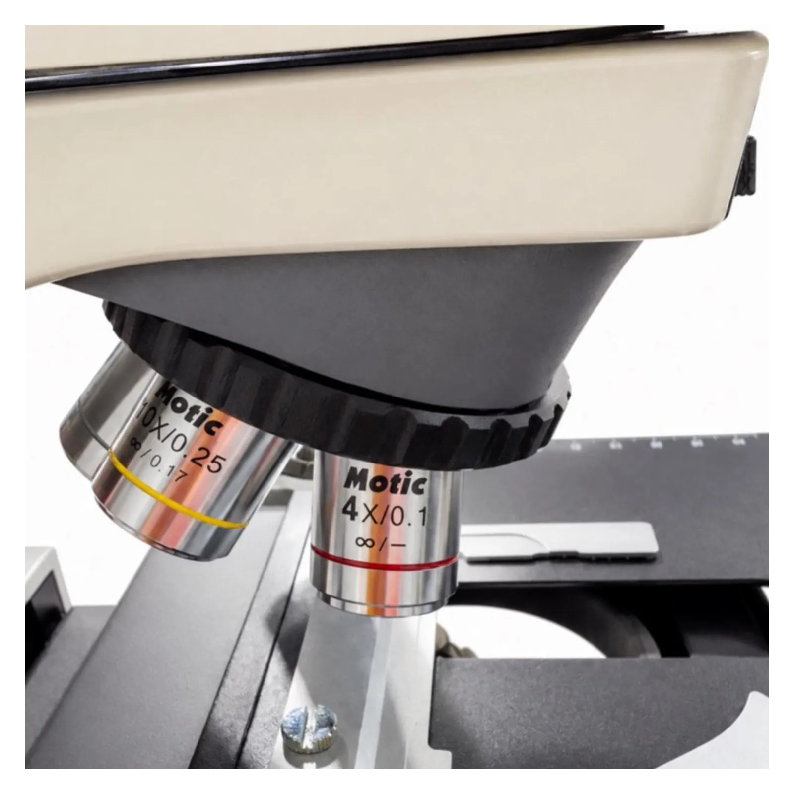 Motic BA410E Trinocular Compound Microscope 4X-100X - Image 4
