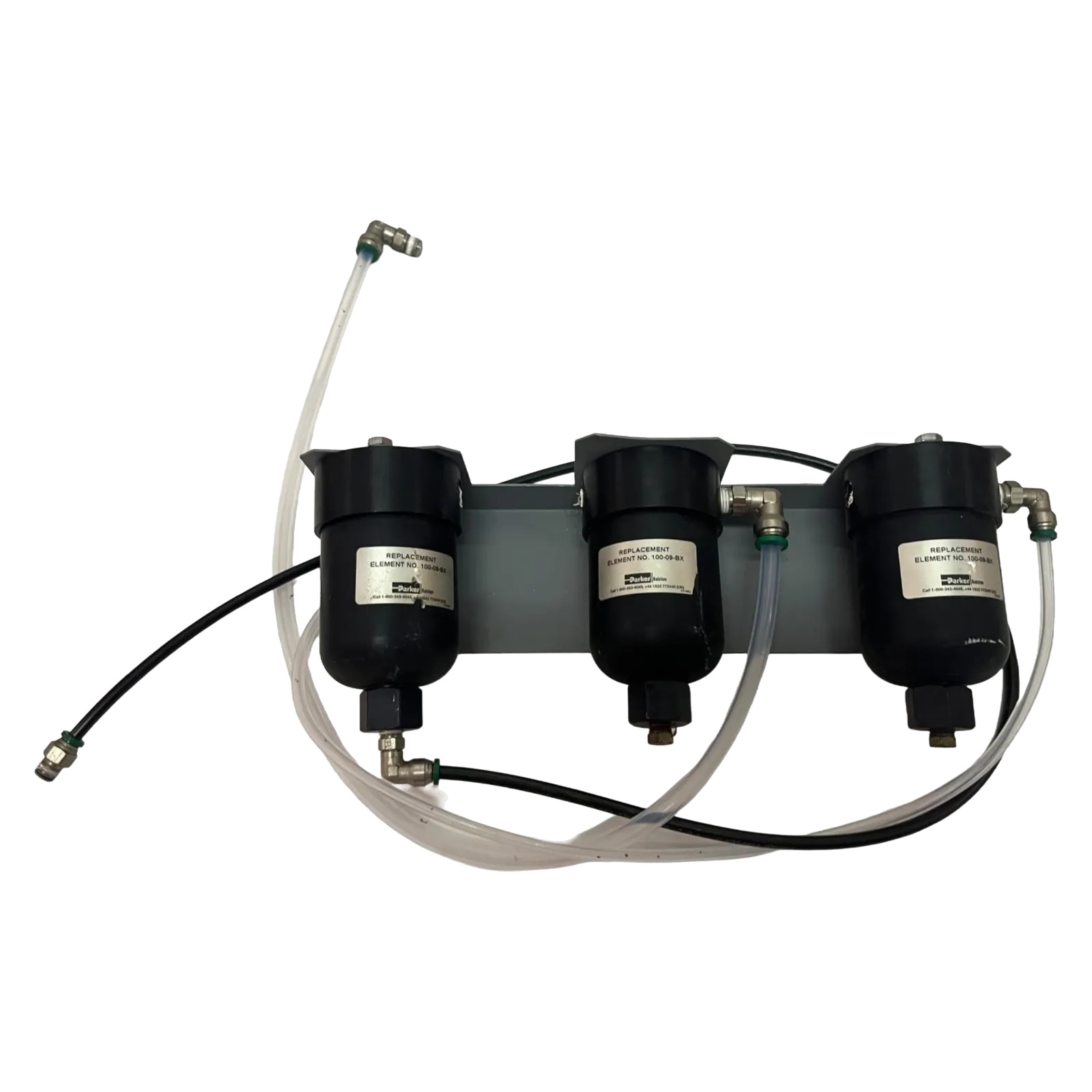 Parker Balston B01-0075 100-09-BX Coalescing Air Filter Housing 3-Pack